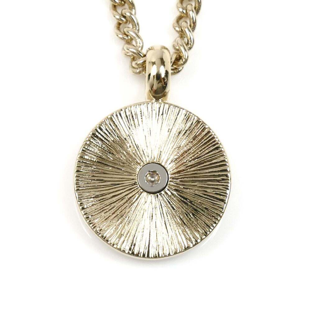 CHANEL Authentic Gold Logo Necklace - Picture 2 of 5